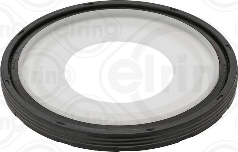 Сальник коленвала Elring (PTFE (политетрафлуороетилен)/ACM (полиакрил-каучук)). Артикул 877.130