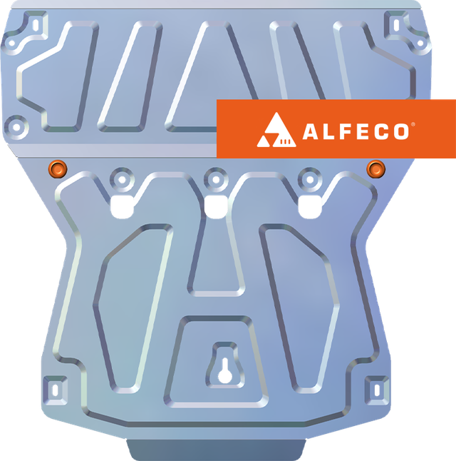 Защита алюминиевая Alfeco для картера Audi A6 C7 2011-2018. Артикул ALF.30.30al