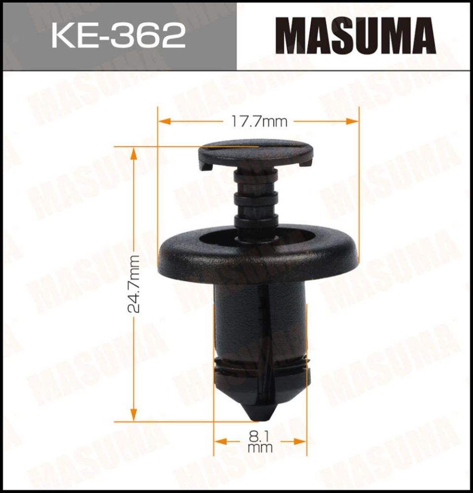 Клипса Masuma. Артикул KE-362