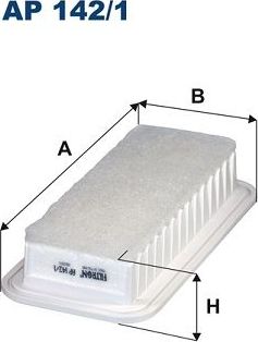 Воздушный фильтр Filtron для Toyota Echo 1999-2005. Артикул AP 142/1
