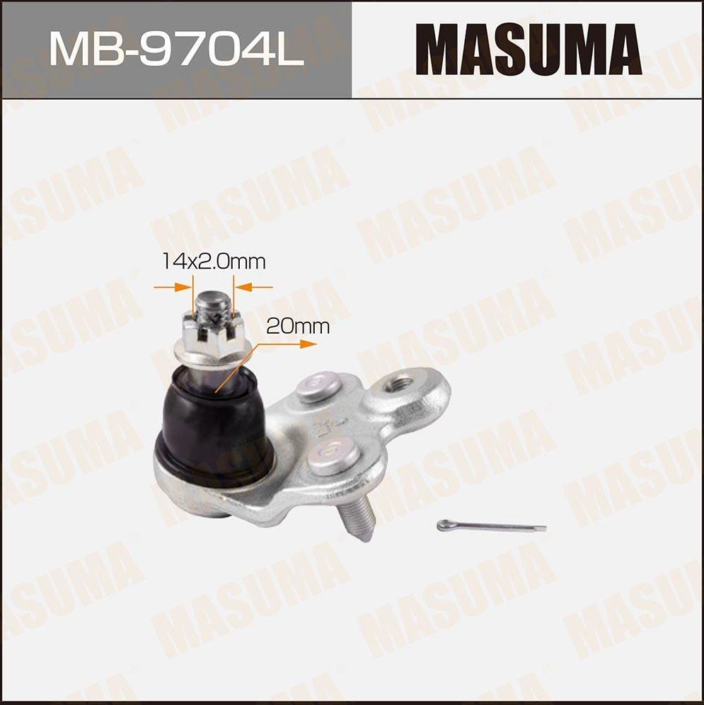 Шаровая опора Masuma. Артикул MB-9704L