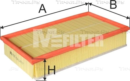 Воздушный фильтр MFilter. Артикул K 724/1