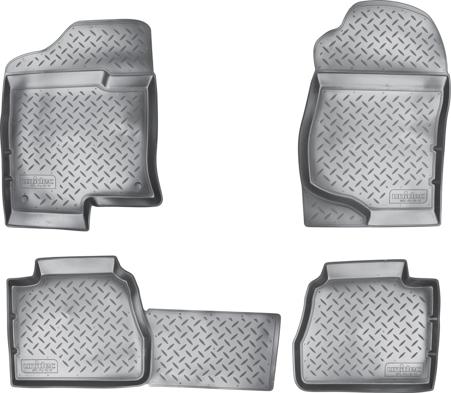 Коврики Норпласт для салона Cadillac Escalade III 2006-2014. Артикул NPL-Po-10-31