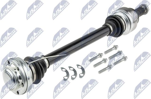 Полуось (привод в сборе, приводной вал) NTY задняя правая/левая для BMW X6 I (E71) 2008-2014. Артикул NPW-BM-089