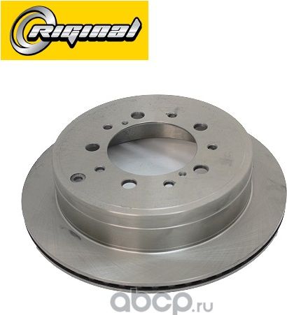 Диск тормозной задний (Riginal). Артикул RGDF4965S