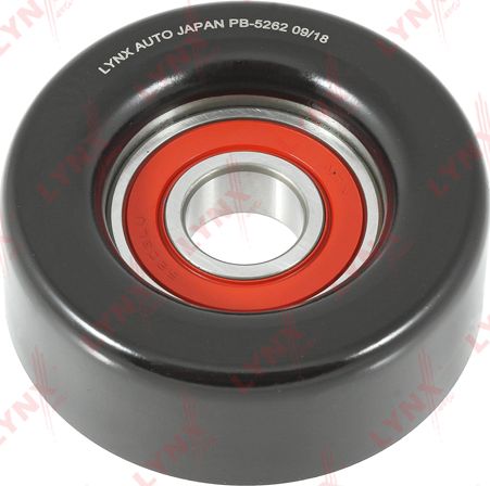 Натяжной ролик (натяжитель) приводного поликлинового ремня LYNXauto. Артикул PB-5262