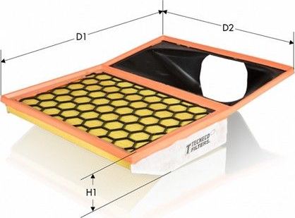 Воздушный фильтр  Tecneco Filters. Артикул AR40001PM
