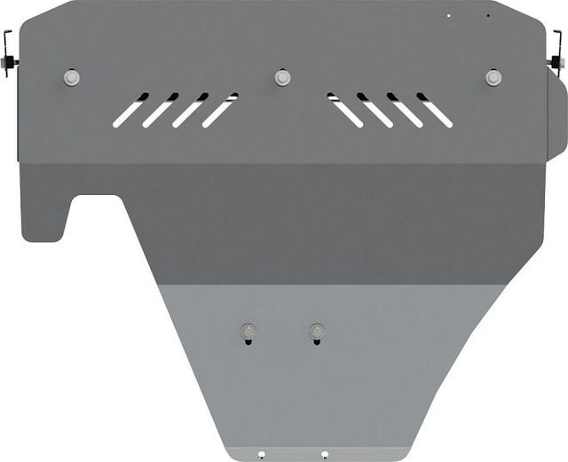 Защита алюминиевая Шериф (5 мм) для картера Subaru Forester III 2008-2012. Артикул 22.1502