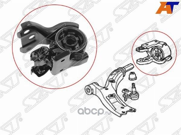 Сайлентблок FR рычага задний Honda CR-V RE 07-RM (SAT). Артикул ST51395SWAE02