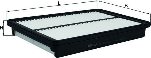 Воздушный фильтр Mahle. Артикул LX 3760