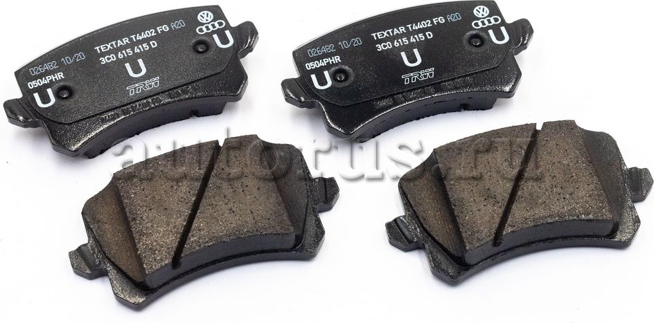 Тормозные колодки VAG. Артикул 3AA698451A