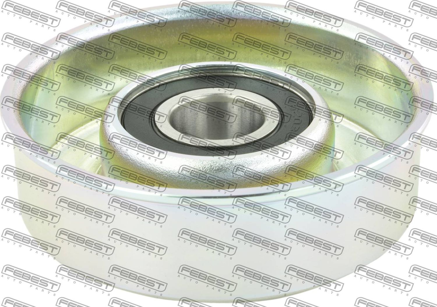 Натяжной ролик (натяжитель) приводного поликлинового ремня Febest. Артикул 0487-H82W