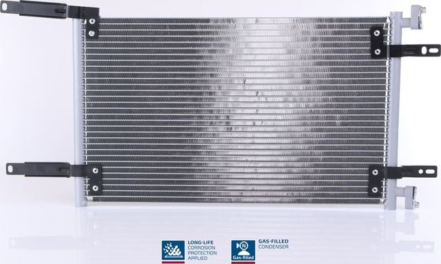 Радиатор кондиционера (конденсатор) Nissens (алюминий) для Fiat Doblo I 2001-2015. Артикул 94632
