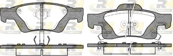Тормозные колодки RoadHouse задние для Jeep Grand Cherokee IV (WK2) 2010-2026. Артикул 21446.02