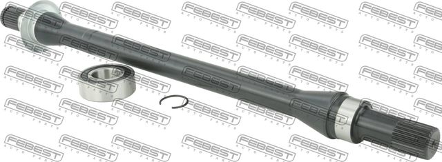 Полуось (привод в сборе, приводной вал) Febest передняя правая для Kia Carnival II 2008-2014. Артикул 2212-CARATRH