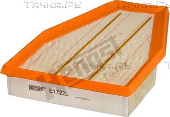 Воздушный фильтр Hengst для Porsche 911 VII (991) 2011-2026. Артикул E1722L