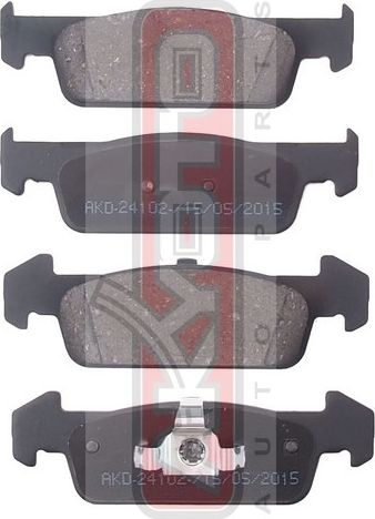 Тормозные колодки Akyoto Packing AKYOTO. Артикул AKD-24102