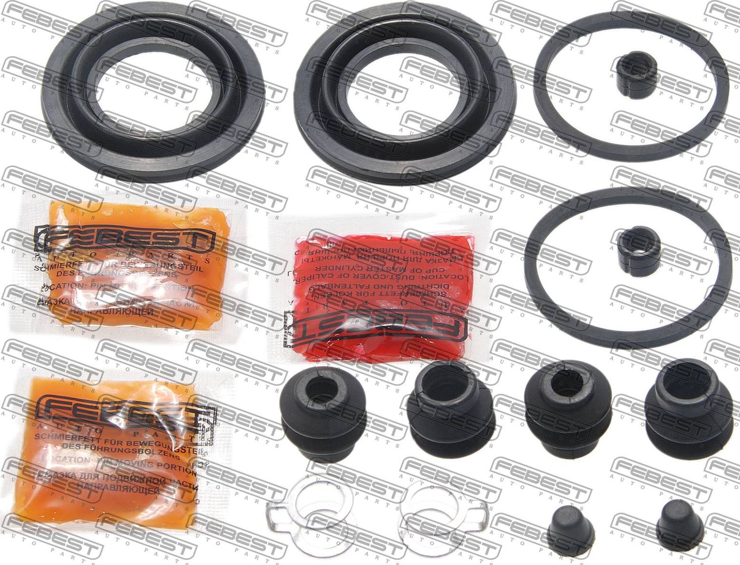 Ремкомплект тормозного суппорта Febest. Артикул 0175-ACU35R