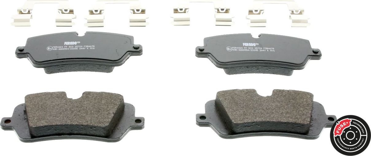 Тормозные колодки Ferodo FUSE+ Technology. Артикул FDB4678