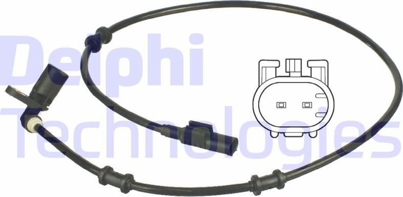 Датчик ABS Delphi. Артикул SS20341