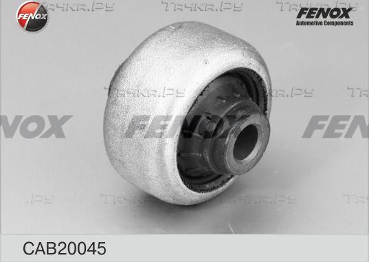 Сайлентблок переднего рычага подвески Fenox задний правый/левый для Renault Clio III 2008-2014. Артикул CAB20045