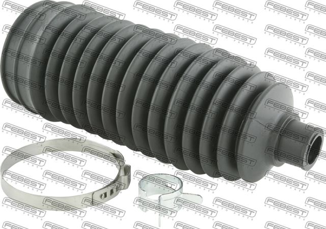 Пыльник рулевой рейки Febest передний правый/левый для Nissan Micra V 2005-2026. Артикул NRKB-C11