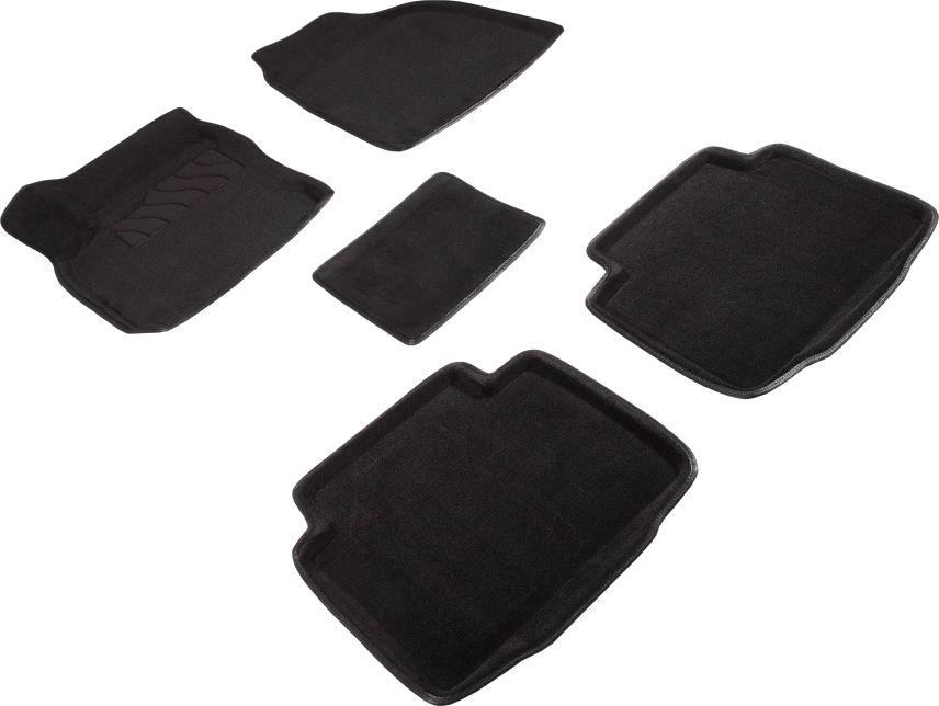 Коврики Seintex 3D ворсовые для салона Hyundai Matrix 2001-2010. Артикул 81769