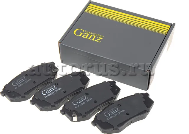 Колодки передние (Ganz). Артикул GIJ09388