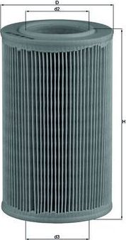 Воздушный фильтр Mahle. Артикул LX 55