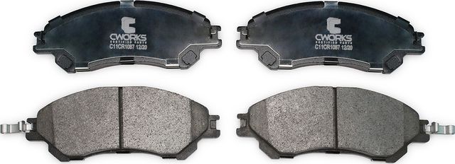 Тормозные колодки Cworks передние для Suzuki Vitara II 2015-2026. Артикул C11CR1087