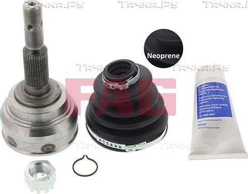 Шрус наружный (граната) Fag передний для Opel Astra G 1998-2009. Артикул 771 0742 30