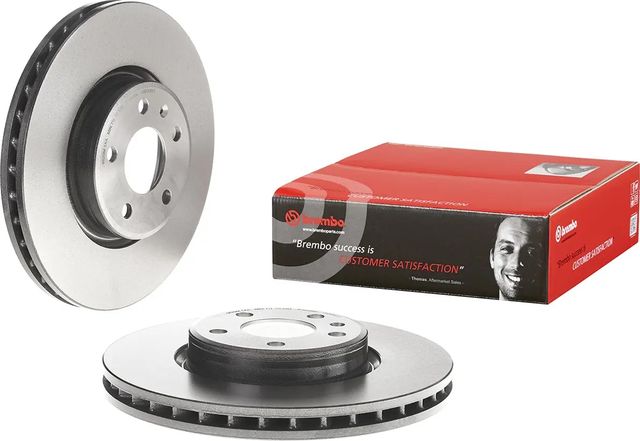 Тормозной диск Brembo UV Coated передний для Audi A5 II (F5) 2016-2026. Артикул 09.D058.11