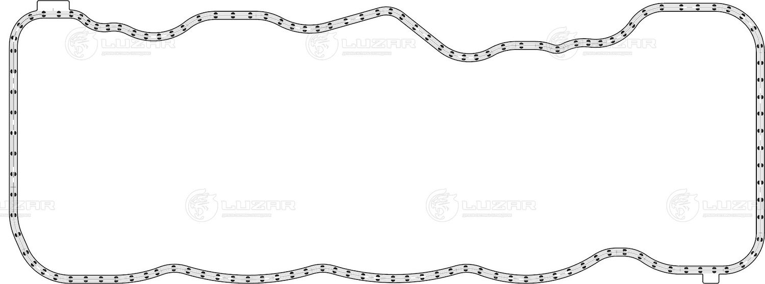 Прокладка клапанной крышки 441724 Luzar. Артикул LES 22301