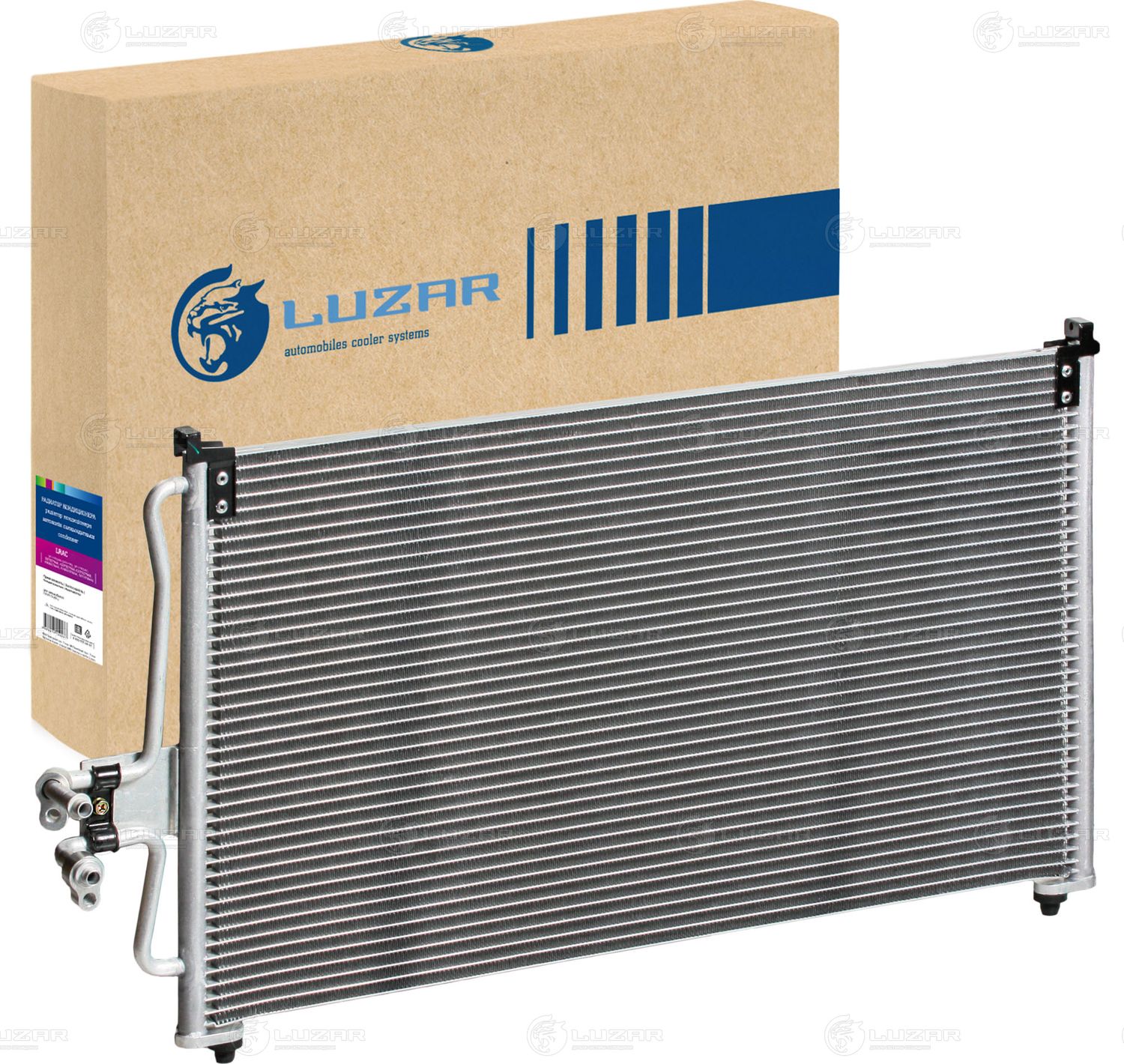 Радиатор кондиционера (конденсатор) Luzar. Артикул LRAC 1072