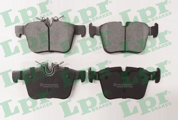Тормозные колодки LPR. Артикул 05P2020