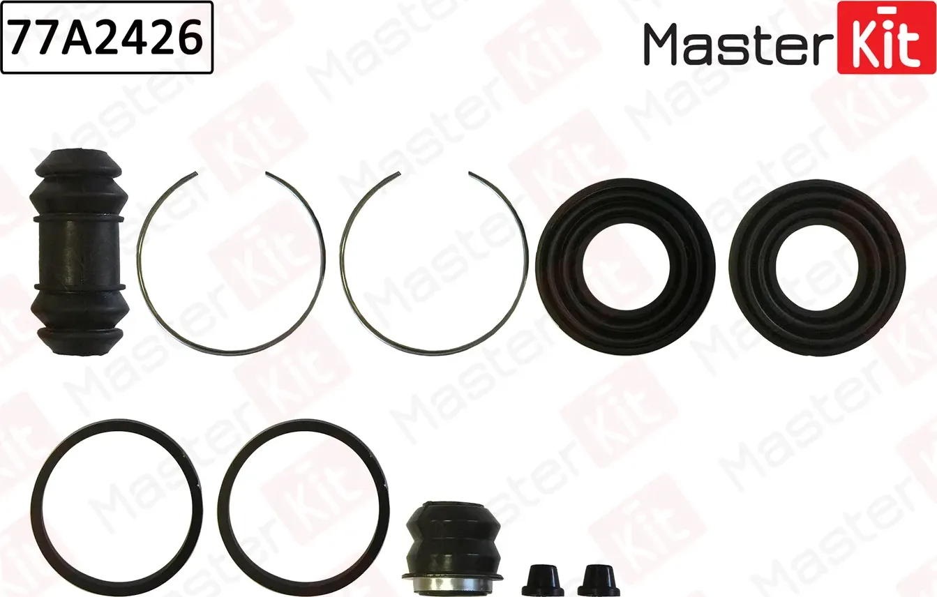 77A2426 Ремкомплект тормозного суппорта Toyota MODELL F (CR2_  YR2_) 1982 - 1990  PREVIA (_R1_  _R2_ (Master KIT). Артикул 77a2426