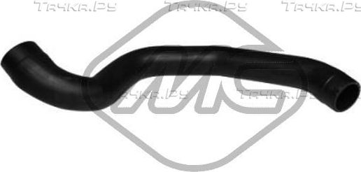 Патрубок интеркулера Metalcaucho для Volvo V50 I 2004-2010. Артикул 07435