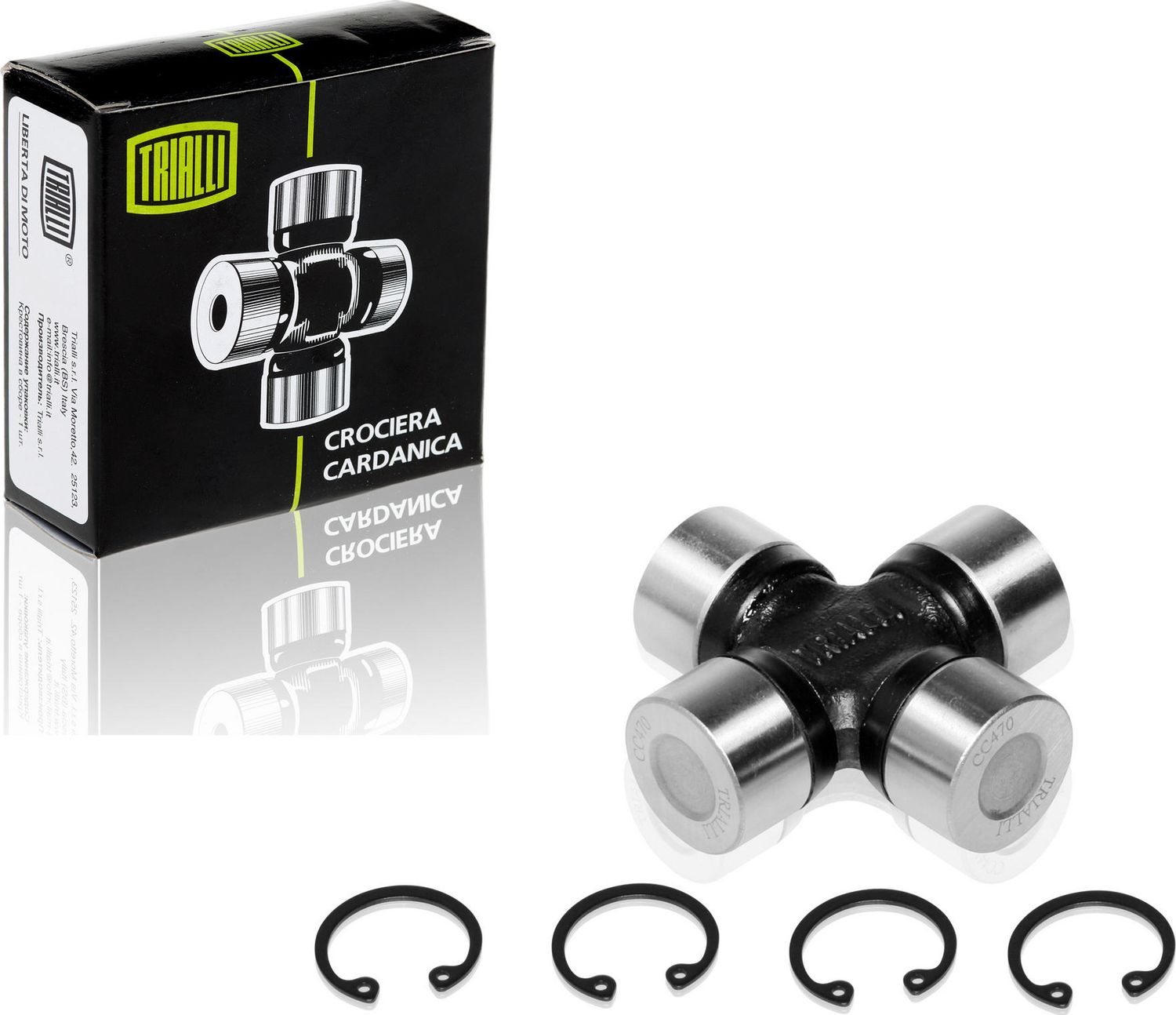 Крестовина карданного вала Trialli. Артикул CC 470