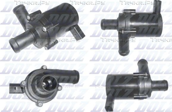 Дополнительный водяной насос Dolz для SEAT Alhambra I 2000-2010. Артикул EA507A