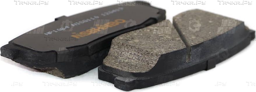 Тормозные колодки Nisshinbo задние для Lexus LX 570 2007-2026. Артикул NP1064
