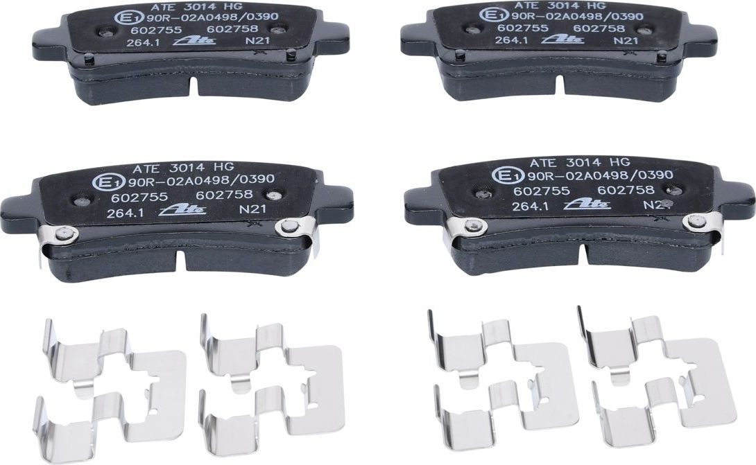 Тормозные колодки ATE. Артикул 13.0460-2758.2