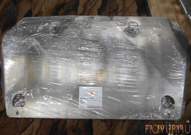 Защита алюминиевая Alfeco для КПП Land Rover Discovery III 2004-2009. Артикул ALF.38.07 AL4