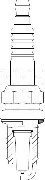 Свеча зажигания StartVOLT для Lexus ES I 1991-1997. Артикул VSP 1939