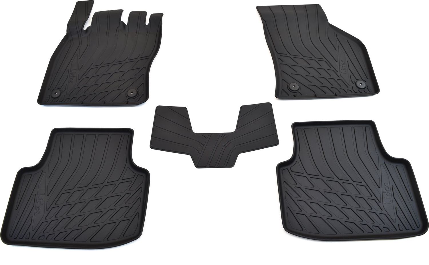 Коврики литьевые Норпласт для салона Skoda Octavia A7 2013-2020. Артикул NP11-LdC-81-400