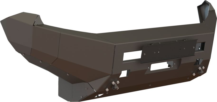 Бампер силовой STC передний для Volkswagen Amarok I 2010-2026. Артикул STC-VA-BF