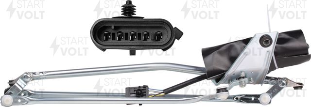Трапеция стеклоочистителя (дворника) StartVOLT передний для Lada Priora I 2007-2018. Артикул VWA 01070