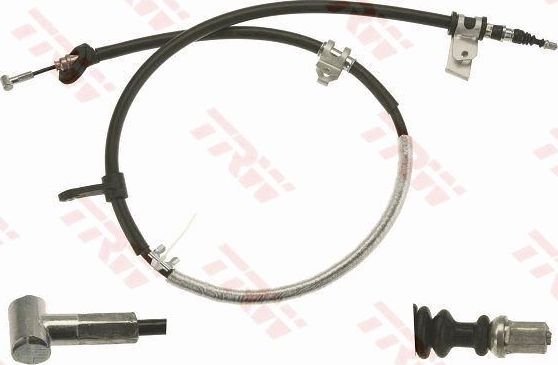 Трос ручника (тросик ручного тормоза) TRW. Артикул GCH103