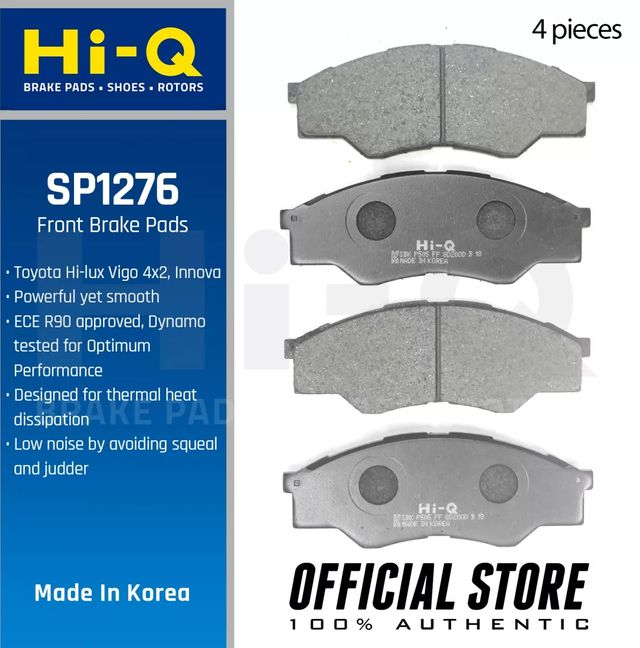 Тормозные колодки Sangsin Hi-Q. Артикул SP1276