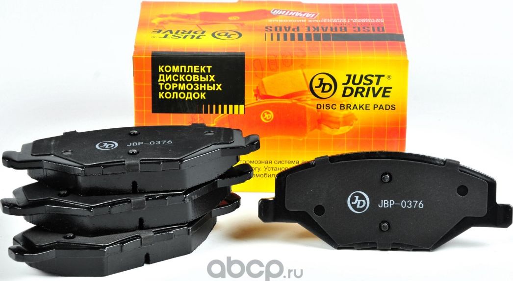 Колодки тормозные, передние (Just Drive) Just Drive. Артикул JBP0376