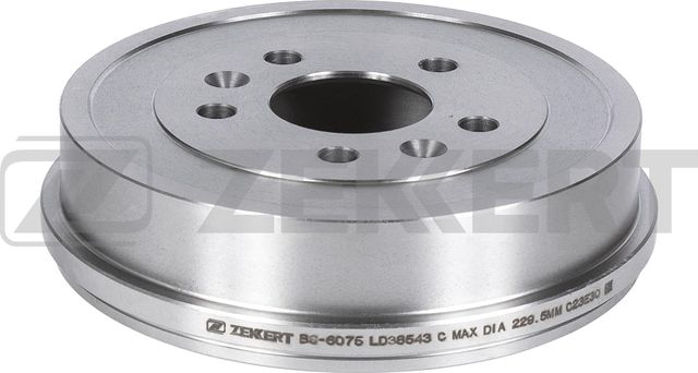 Тормозной барабан Zekkert задний для Renault Duster I 2011-2020. Артикул BS-6075